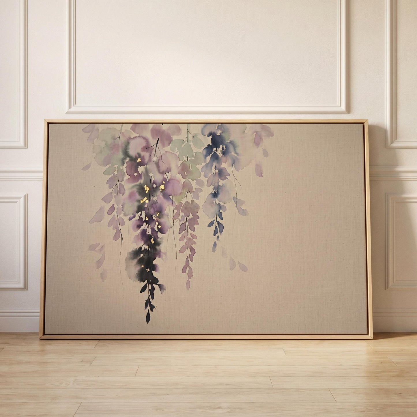 Wisteria Canvas Wall Art