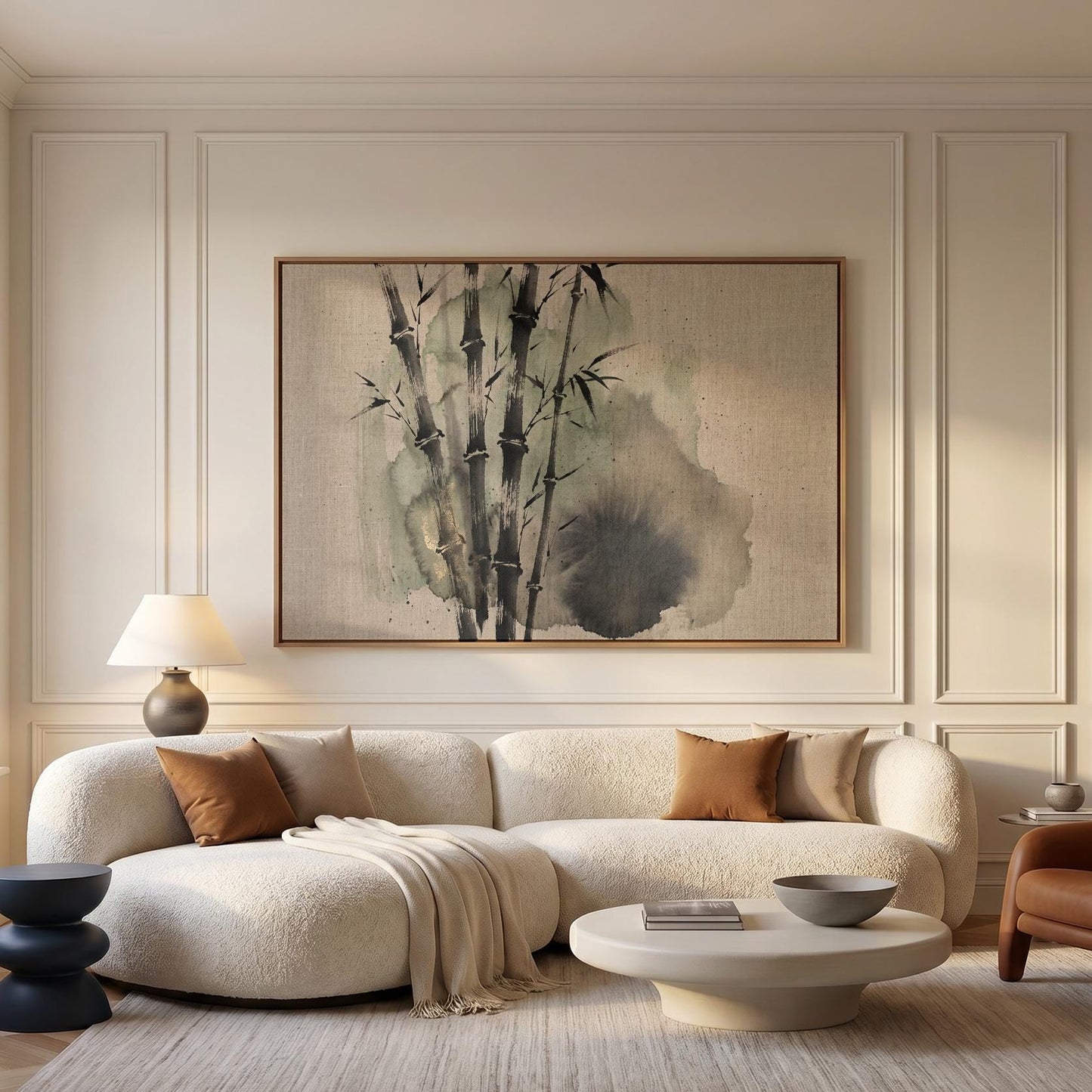 Bamboo Canvas Wall Art
