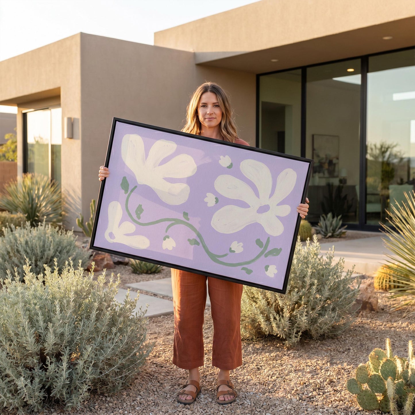Floral Canvas Wall Art
