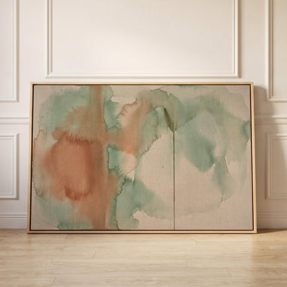 Abstract Watercolor Canvas Wall Art