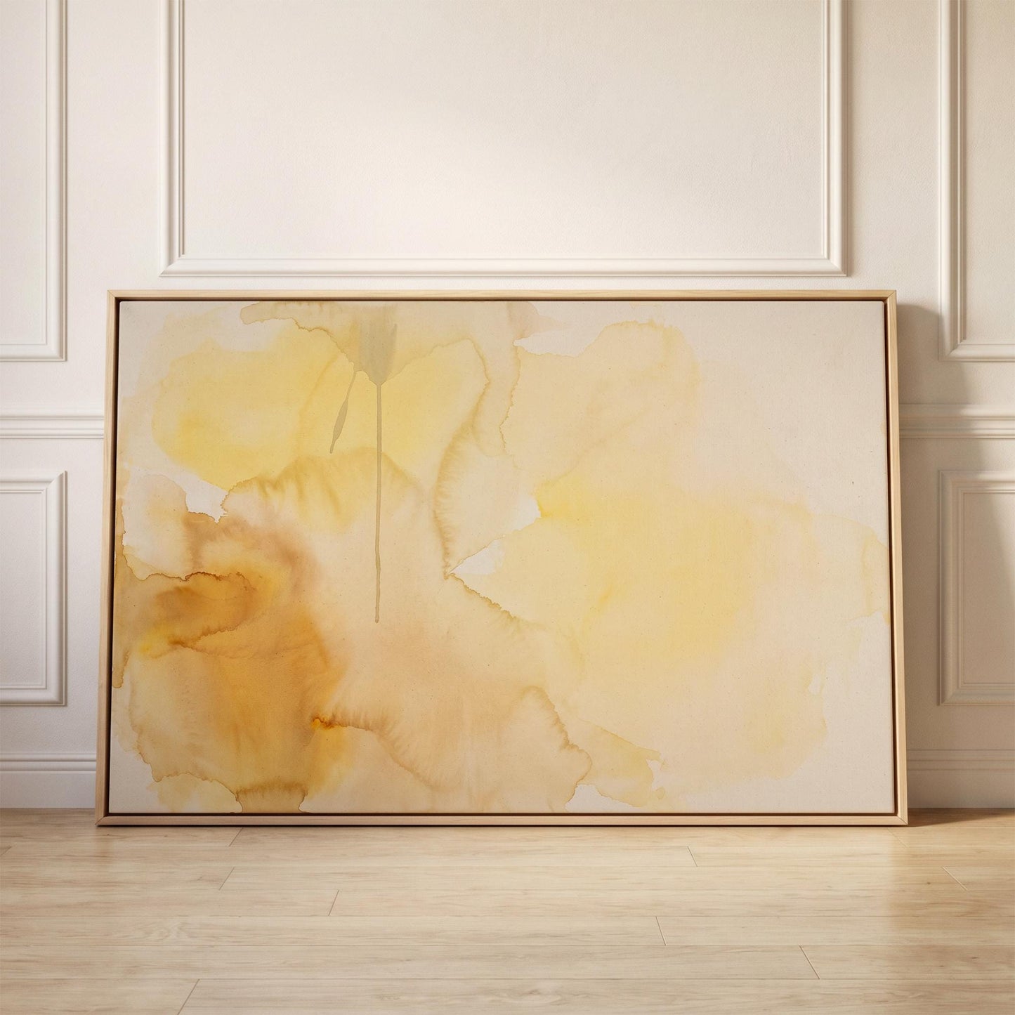 Abstract Watercolor Canvas Wall Art