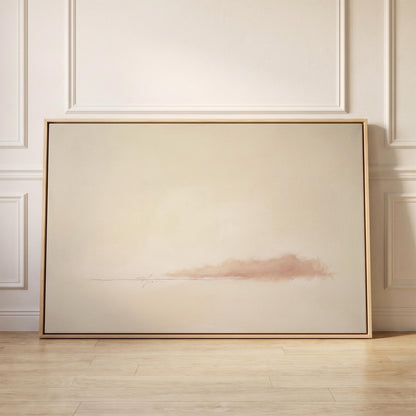 Misty Horizon Canvas Wall Art