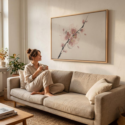 Cherry Blossom Canvas Wall Art
