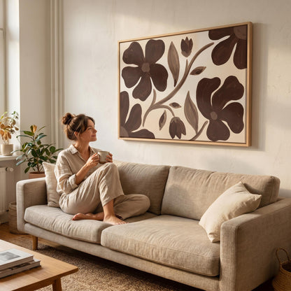Floral Botanical Canvas Wall Art