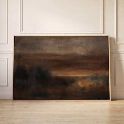 Dark Moody Landscape Canvas Wall Art