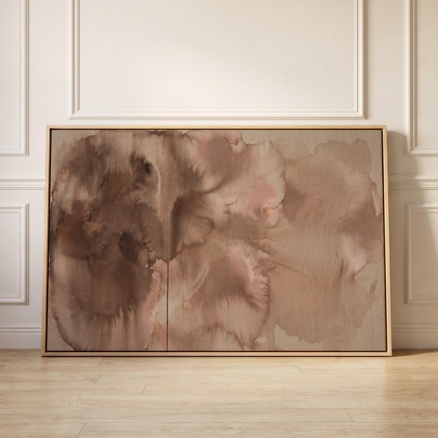 Abstract Watercolor Canvas Wall Art