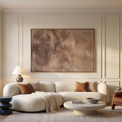 Abstract Watercolor Canvas Wall Art