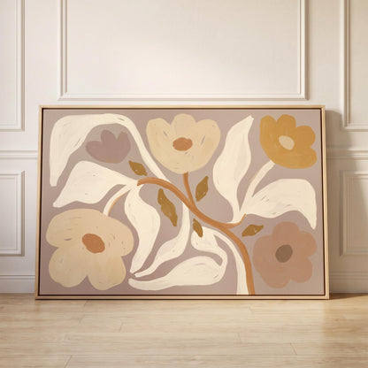 Botanical Flowers Canvas Wall Art