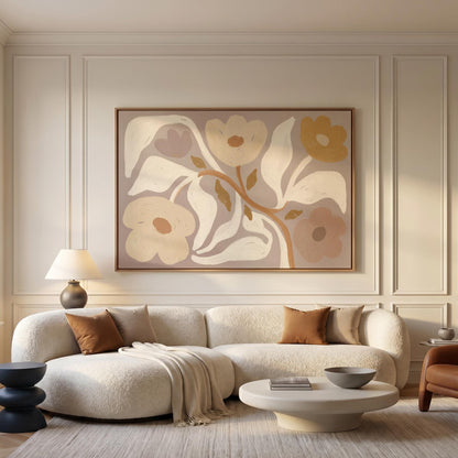 Botanical Flowers Canvas Wall Art