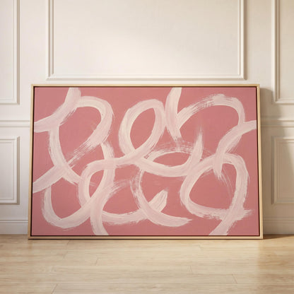 Abstract Brushstroke Canvas Wall Art