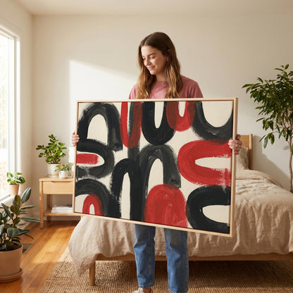 Abstract Arch Canvas Wall Art