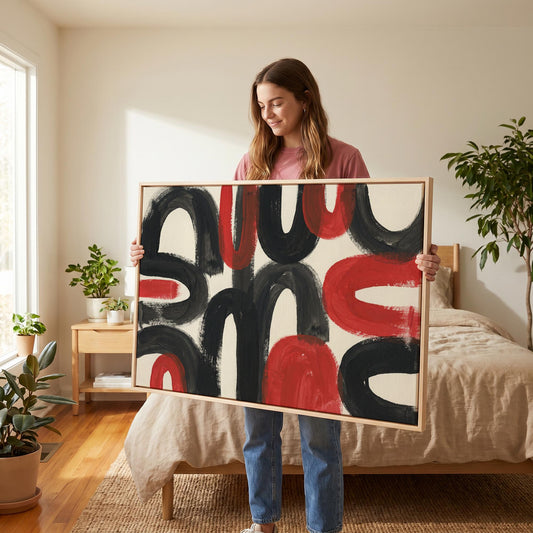 Abstract Arch Canvas Wall Art