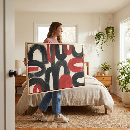 Abstract Arch Canvas Wall Art