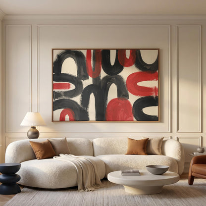 Abstract Arch Canvas Wall Art