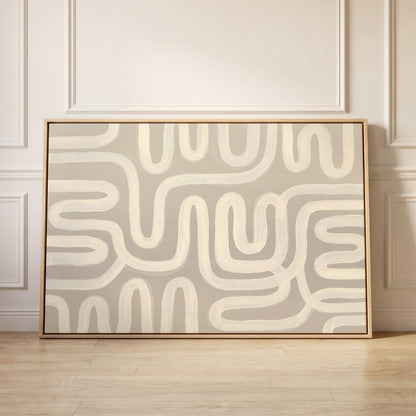 Abstract Line Canvas Wall Art