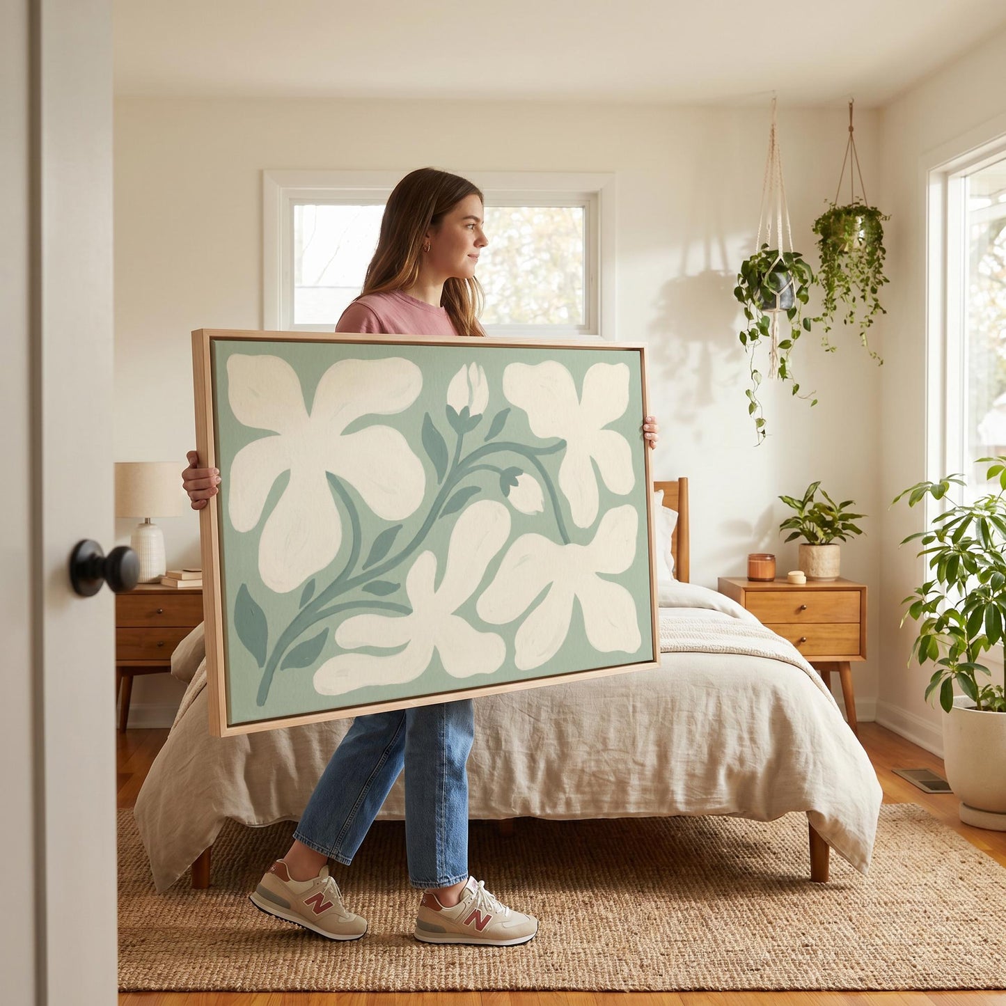 Floral Canvas Wall Art