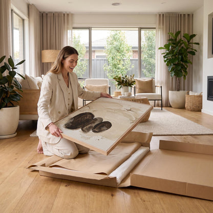 Zen Stones Canvas Wall Art