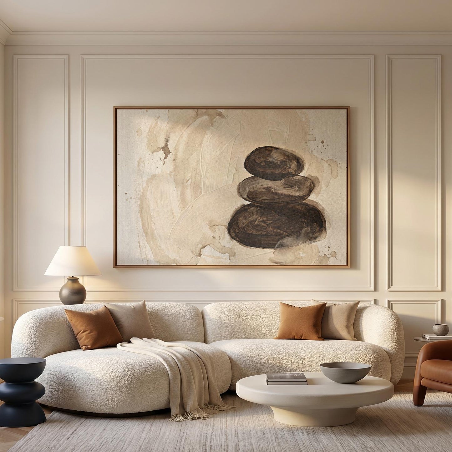 Zen Stones Canvas Wall Art