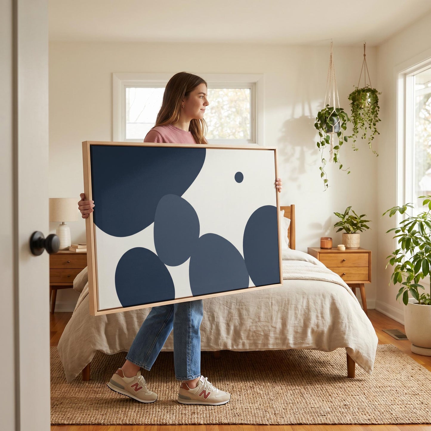 Abstract Shapes Canvas Wall Art