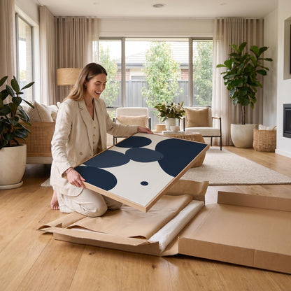 Abstract Shapes Canvas Wall Art