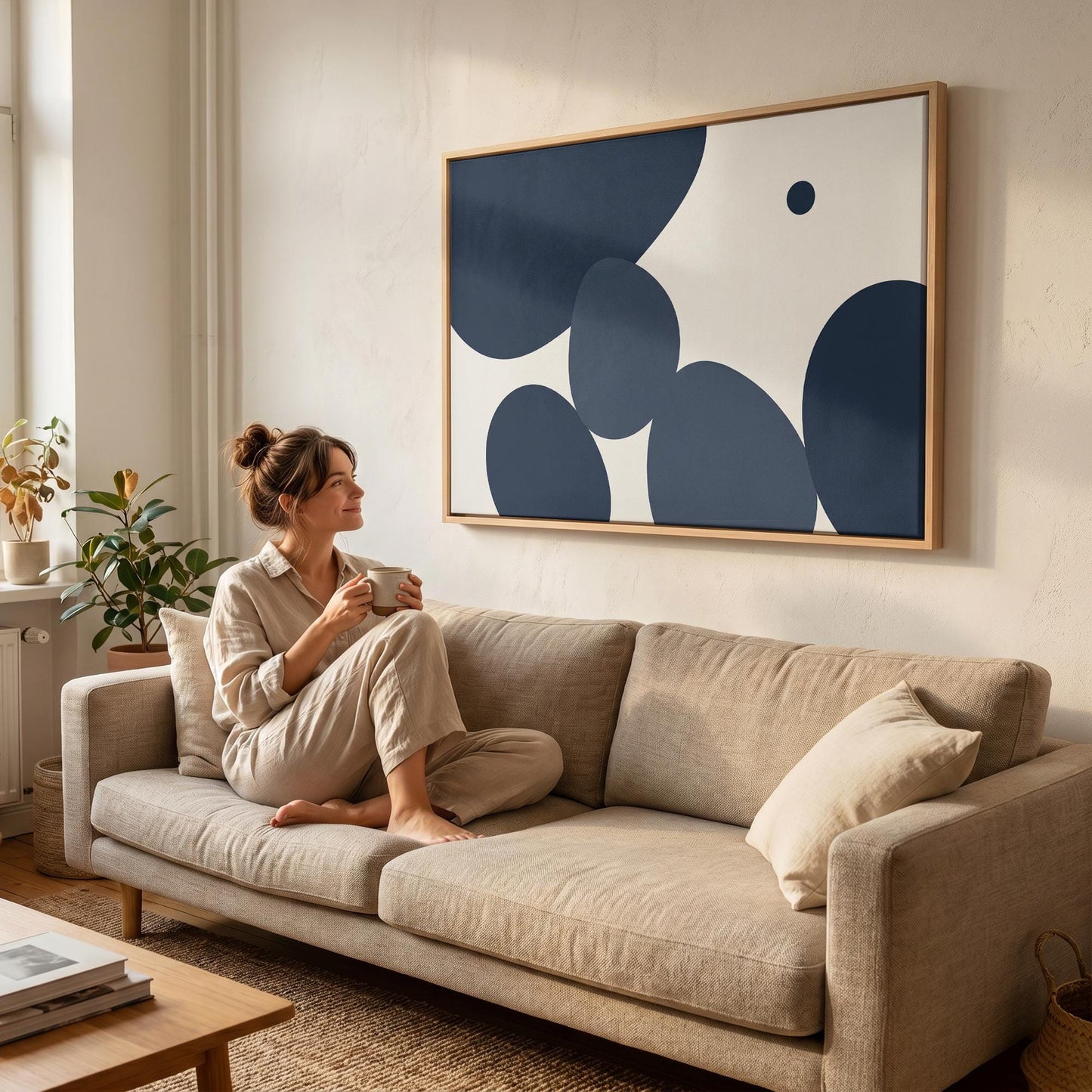 Abstract Shapes Canvas Wall Art
