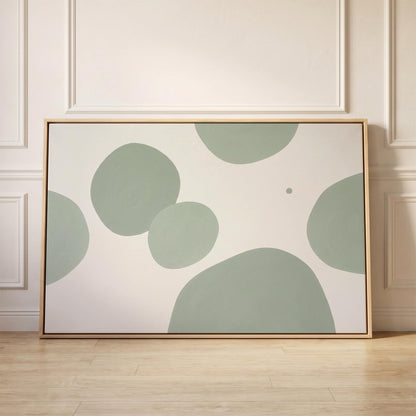 Abstract Circles Canvas Wall Art