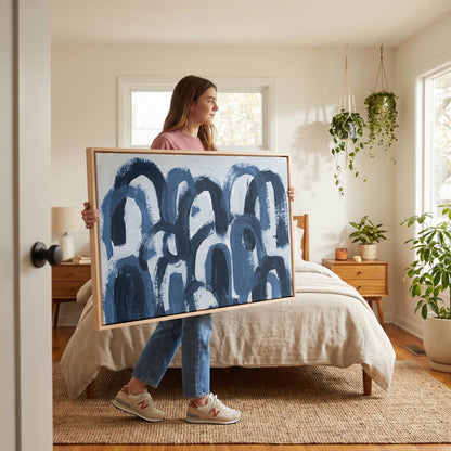Abstract Arch Canvas Wall Art