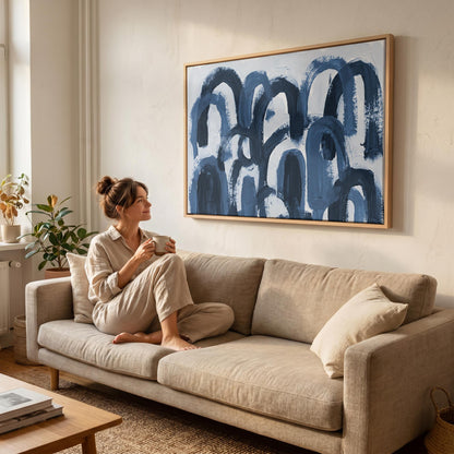 Abstract Arch Canvas Wall Art