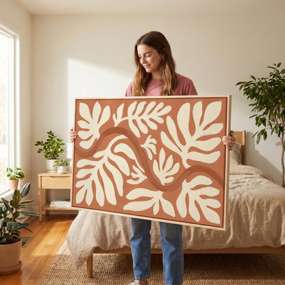 Botanical Leaves Canvas Wall Art
