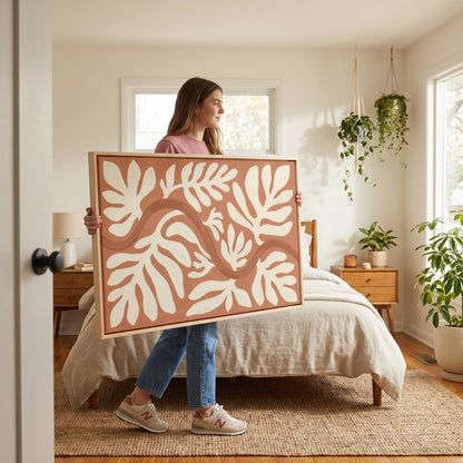 Botanical Leaves Canvas Wall Art