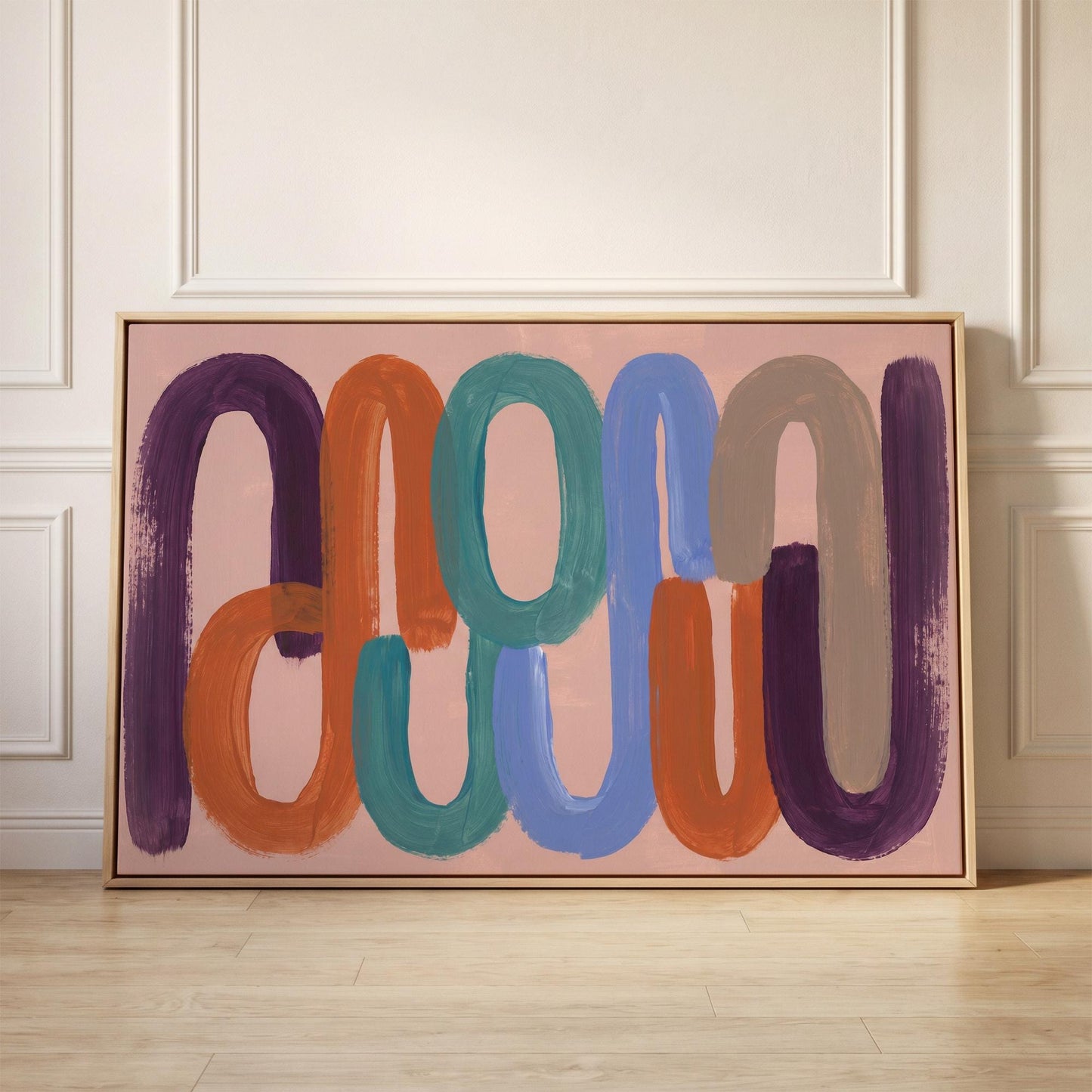 Abstract Arch Canvas Wall Art