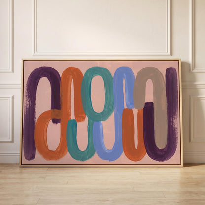 Abstract Arch Canvas Wall Art