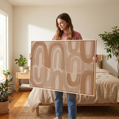 Abstract Arch Canvas Wall Art