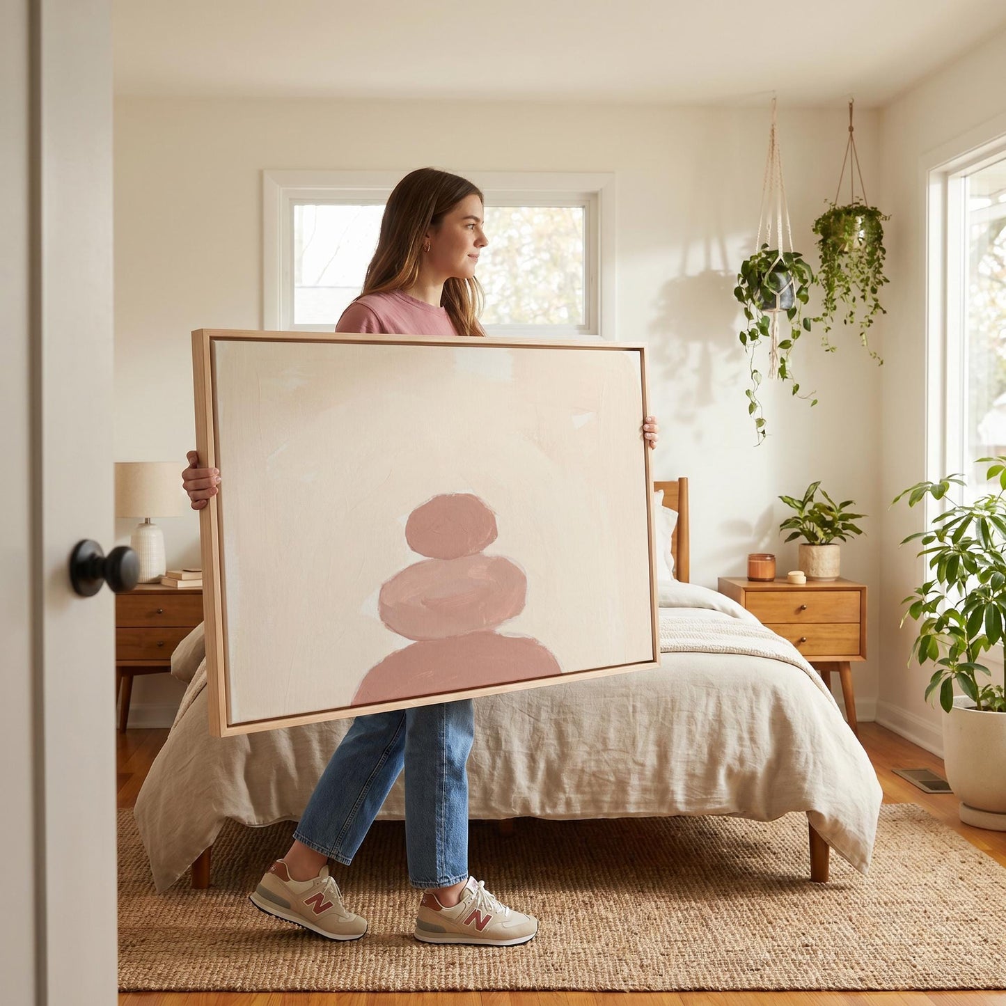 Zen Stones Canvas Wall Art