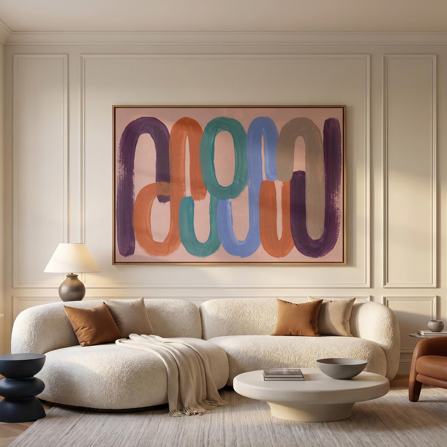 Abstract Arch Canvas Wall Art