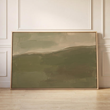 Abstract Hills Canvas Wall Art