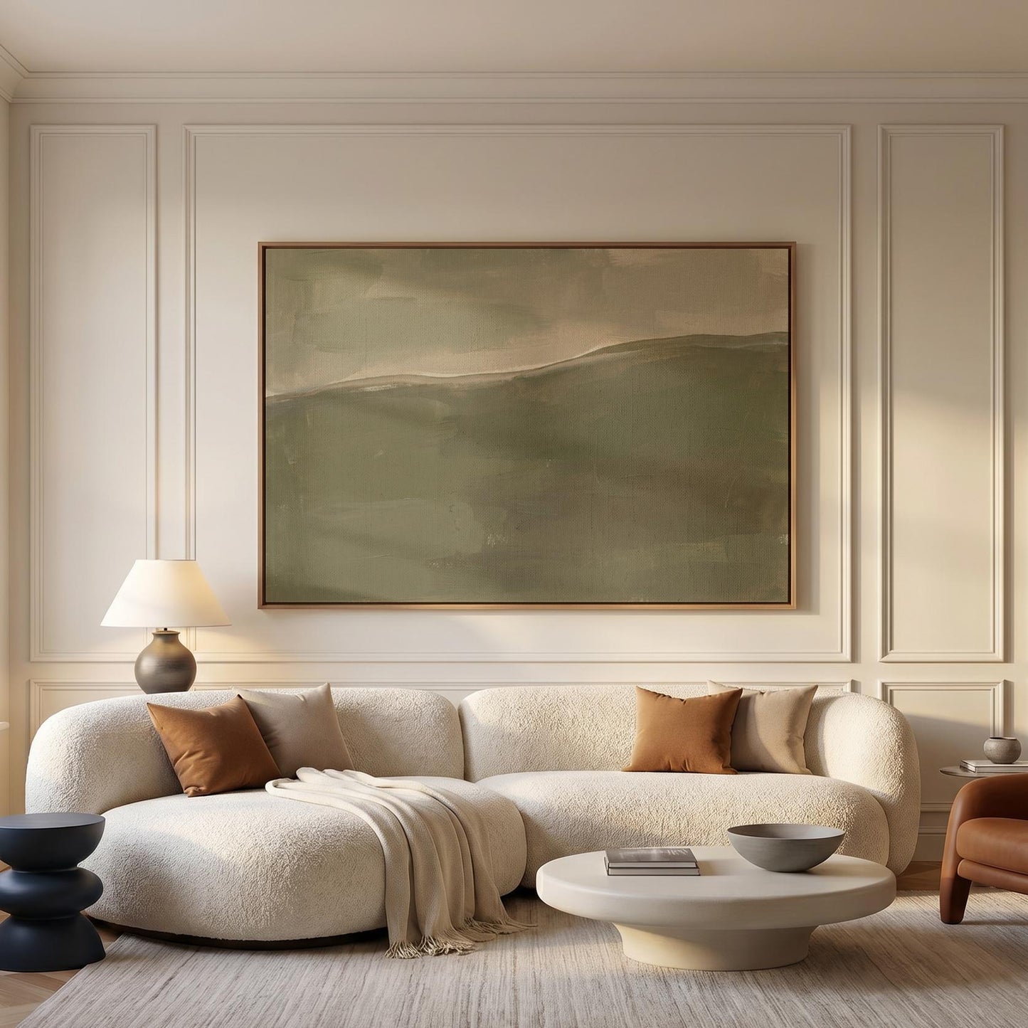 Abstract Hills Canvas Wall Art