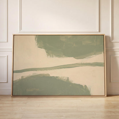 Abstract Brushstroke Canvas Wall Art
