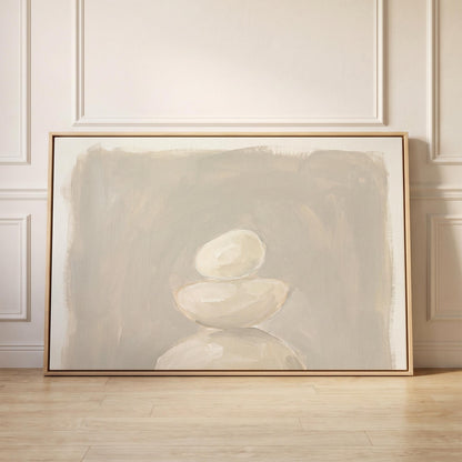 Zen Stones Canvas Wall Art