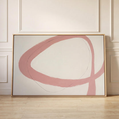 Abstract Brush Stroke Canvas Wall Art