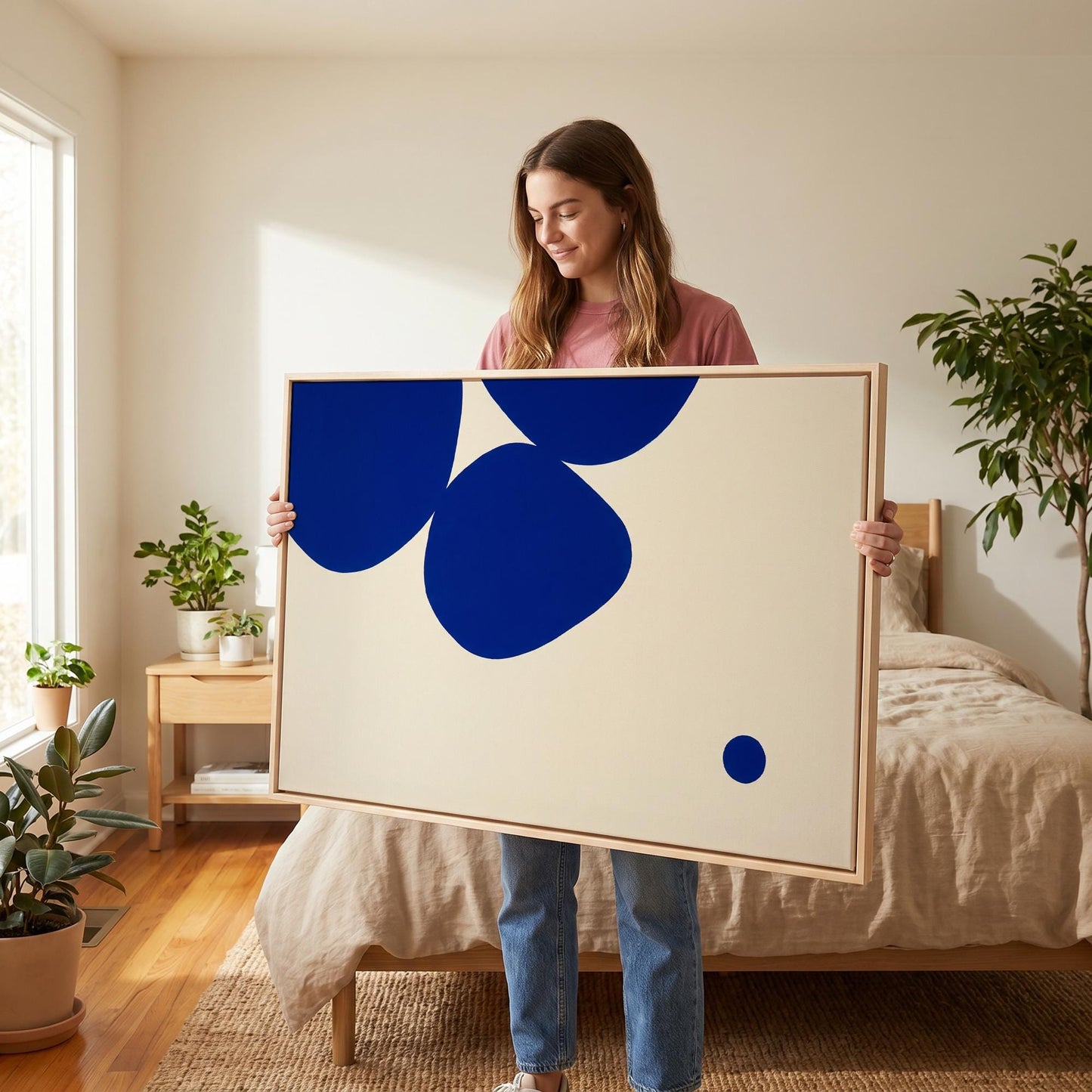 Abstract Shapes Canvas Wall Art