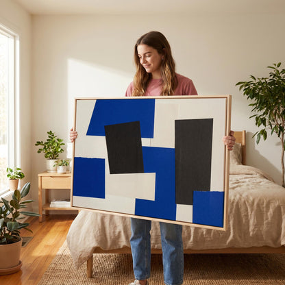 Geometric Shapes Canvas Wall Art