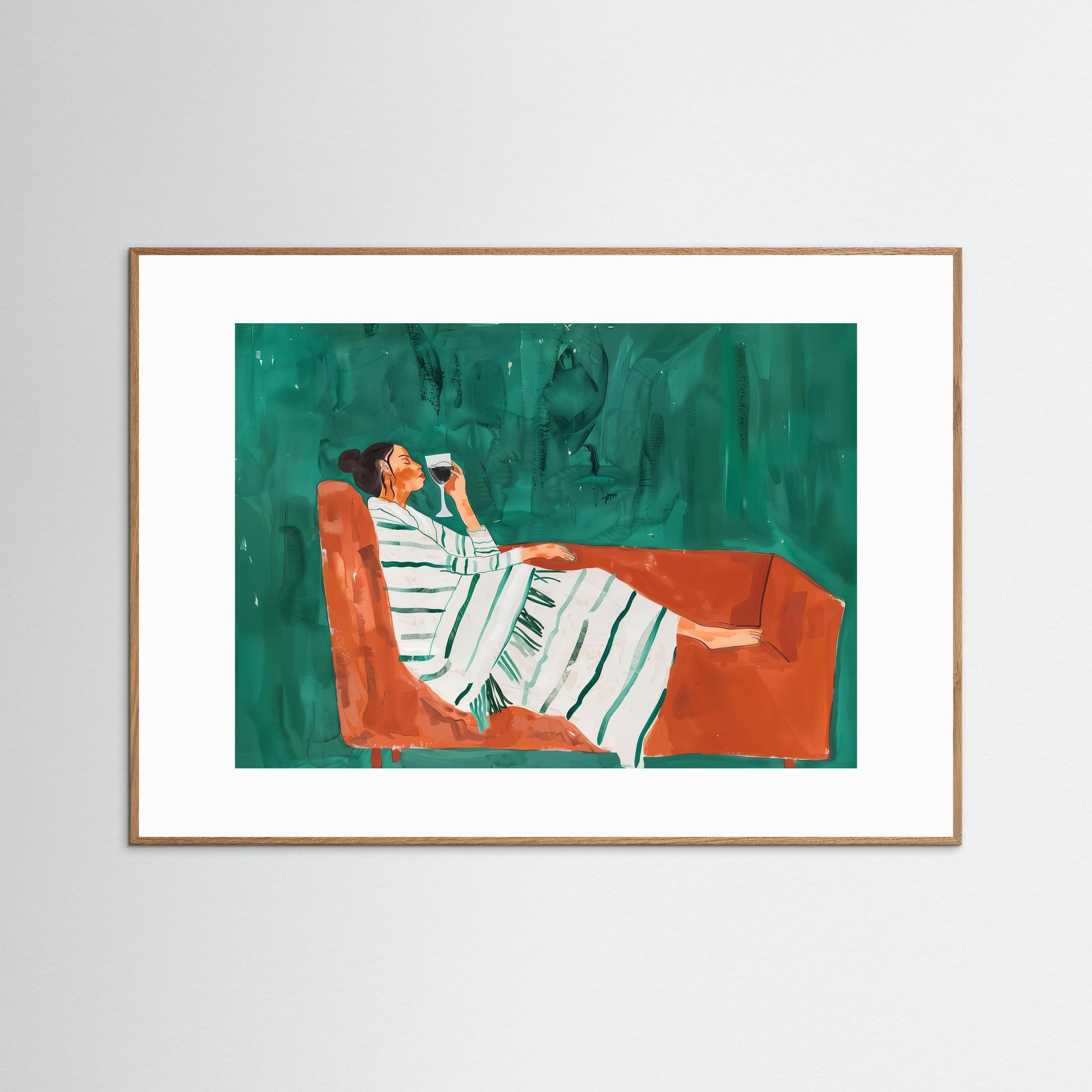 Emerald Wine O'clock