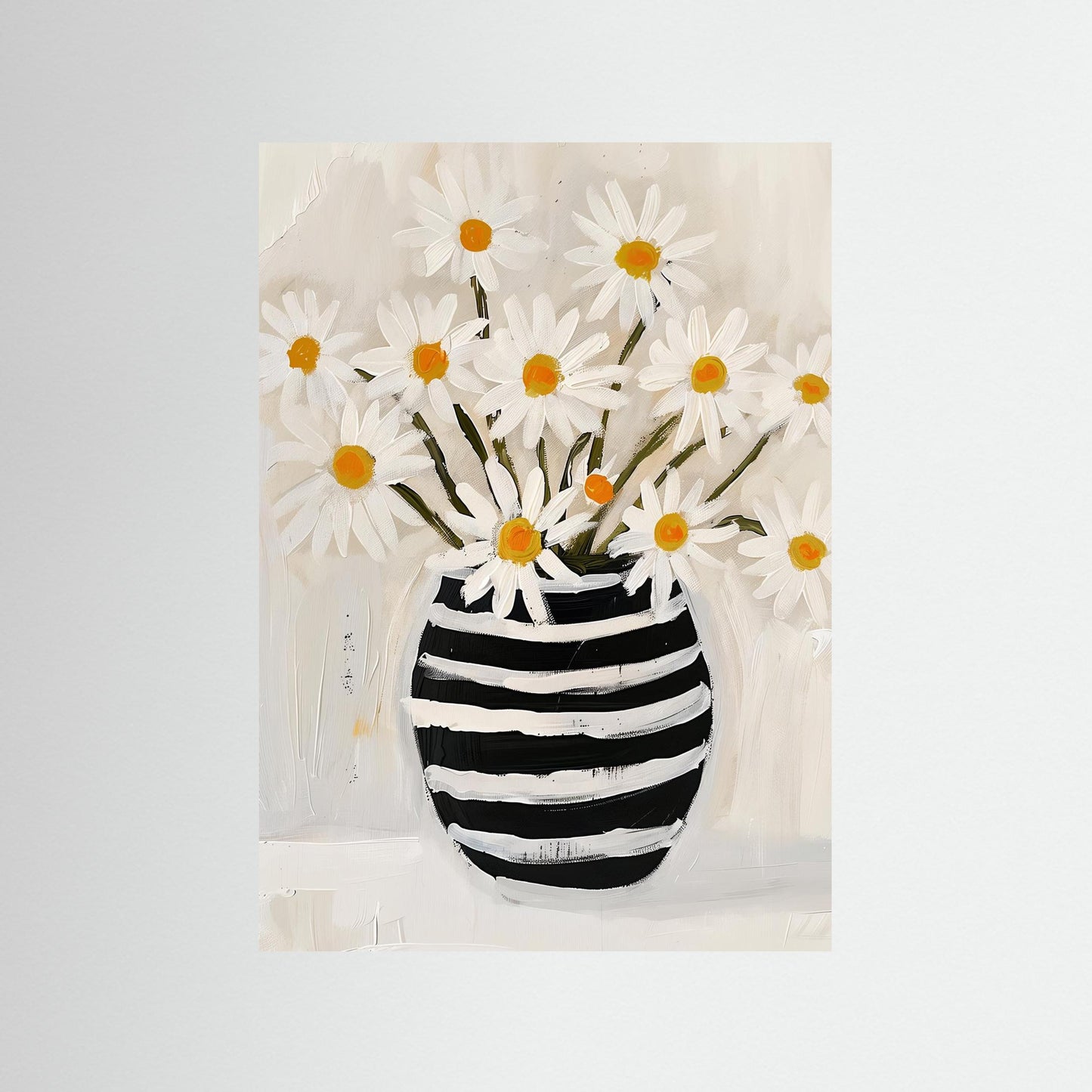 Striped Daisies