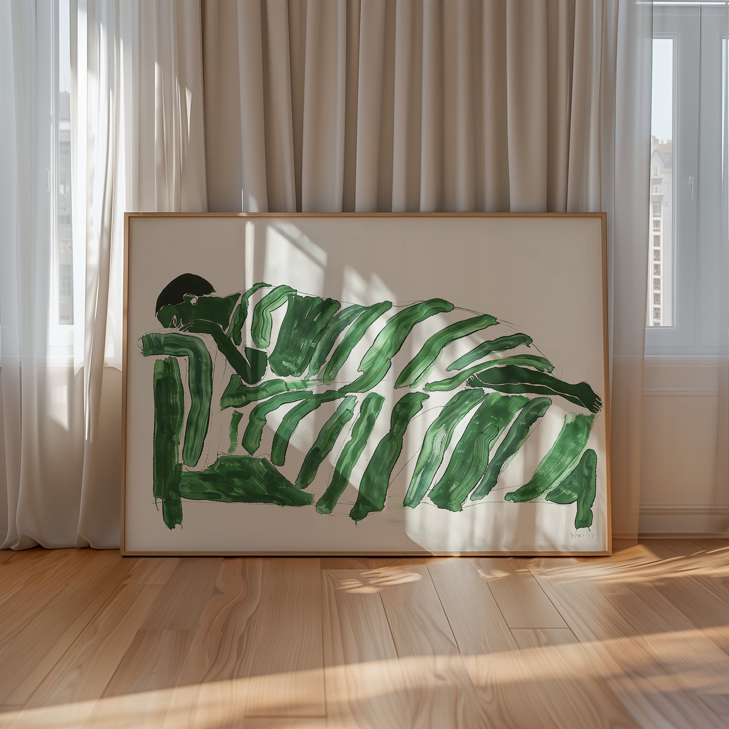 Wrapped in Green Silence