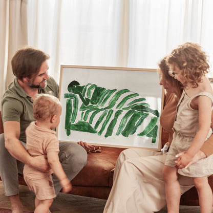 Wrapped in Green Silence