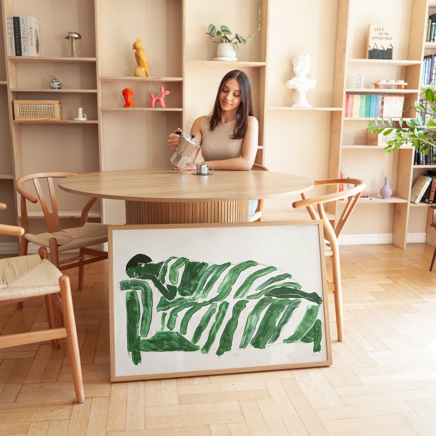 Wrapped in Green Silence