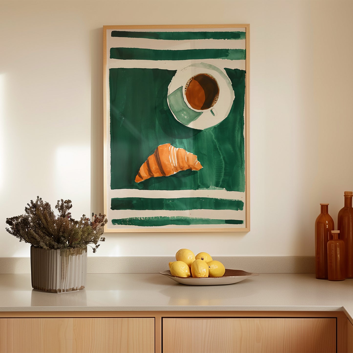 Coffee and Croissant