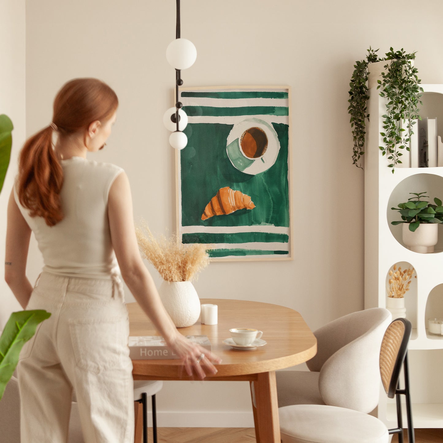 Coffee and Croissant