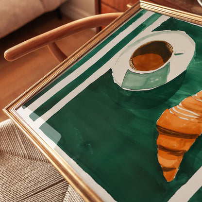 Coffee and Croissant